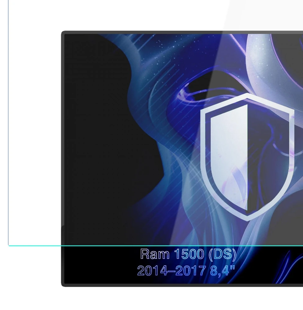 3Mk Protection Ram 1500 (DS) (2014 – 2017) 8,4" - 3mk BladeShield Center Ekranas