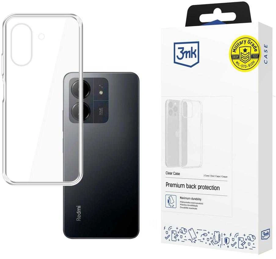 Dėklas 3mk Clear Case 1,2mm Xiaomi Redmi 13C/Poco C65/Poco M6 5G