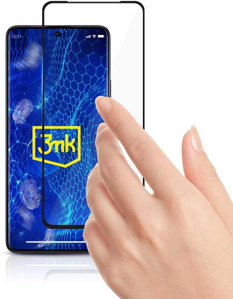 Apsauginis stiklas 3mk HardGlass Max Lite with juodas frame Xiaomi Redmi Note 13 Pro+