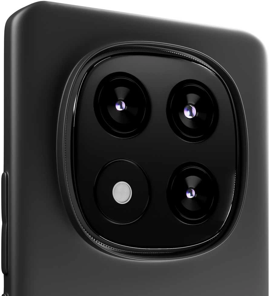 Dėklas 3mk Matt Case Xiaomi Redmi Note 14 Pro Plus 5G juodas