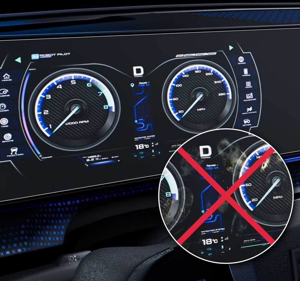 „3Mk Protection Renault Austral Iconic“ (2025 m. -) – „3mk TechWrap“ matinis prietaisų skydelio skydelis