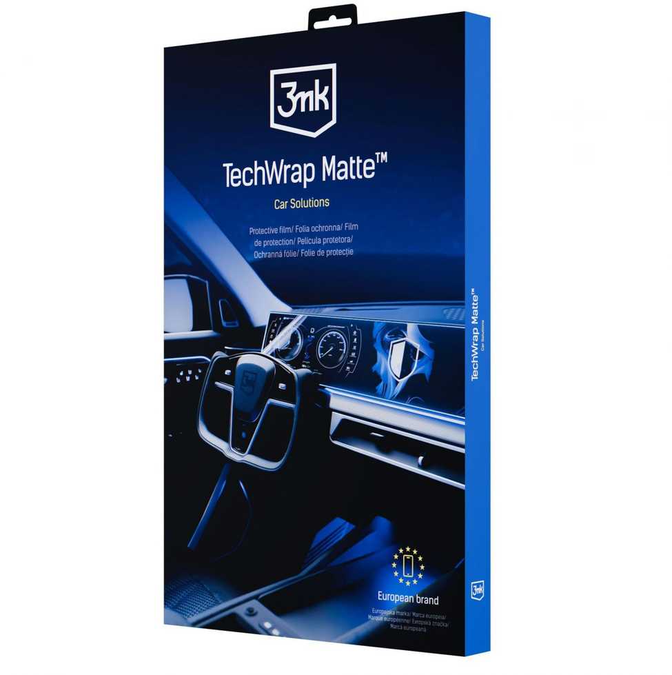 „3Mk Protection Renault Austral Iconic“ (2025 m. -) – „3mk TechWrap“ matinis prietaisų skydelio skydelis