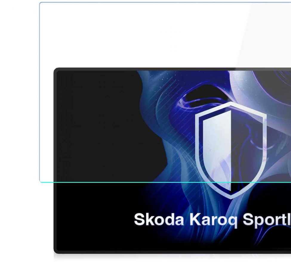 3Mk apsauga „Skoda Karoq Sportline“ (2021–2025 m.) – 3mk „BladeShield“ centrinis stiklas