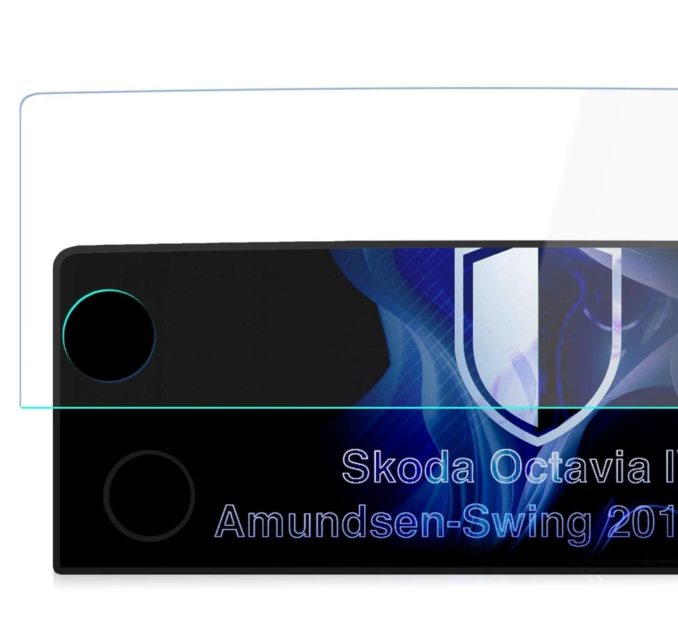 3Mk apsauga „Skoda Octavia IV Amundsen-Swing“ (2019–2024 m.) – 3mk „BladeShield“ centro ekranas