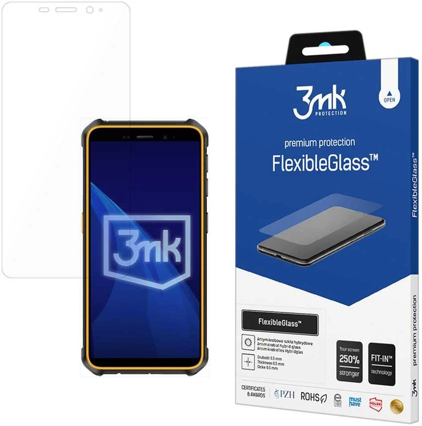 3Mk apsauga „Ulefone Armor X12“ / „X12 Pro“ – 3mk „FlexibleGlass“
