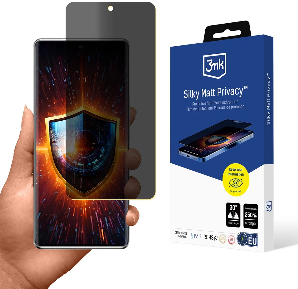 Nezatříděno 3Mk Protection Silky Matt Privacy™ 3mk matinė ekrano apsauga, skirta Vivo V50 Lite 4G