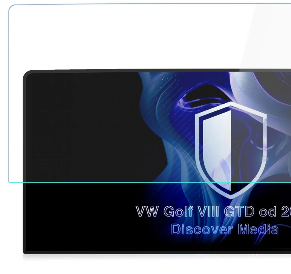 3Mk apsauga VW Golf VIII GTD (2021 - ) Discover Media - 3mk BladeShield centras Ekranas
