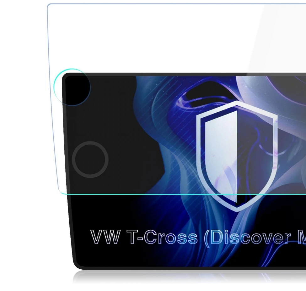 3Mk Protection VW T-Cross (2019 - ) (Discover Media 8") - 3mk BladeShield Center Ekranas