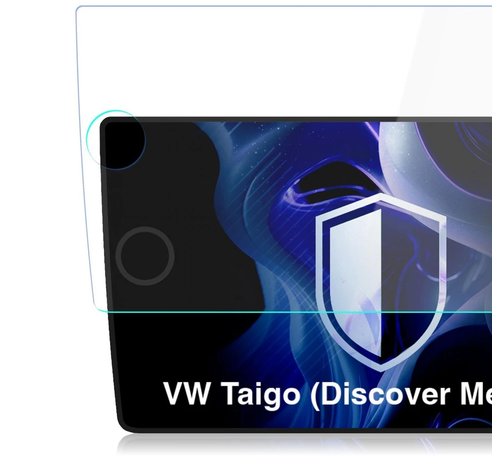 3Mk apsauga VW Taigo (2020 - ) (Discover Media 8") - 3mk BladeShield centras Ekranas