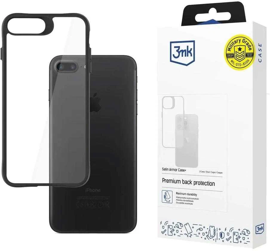 3mk Satin Armor Case+ Apple iPhone 7 / 8 / SE 2020 / SE 2022 - dėklas telefonui skaidrus