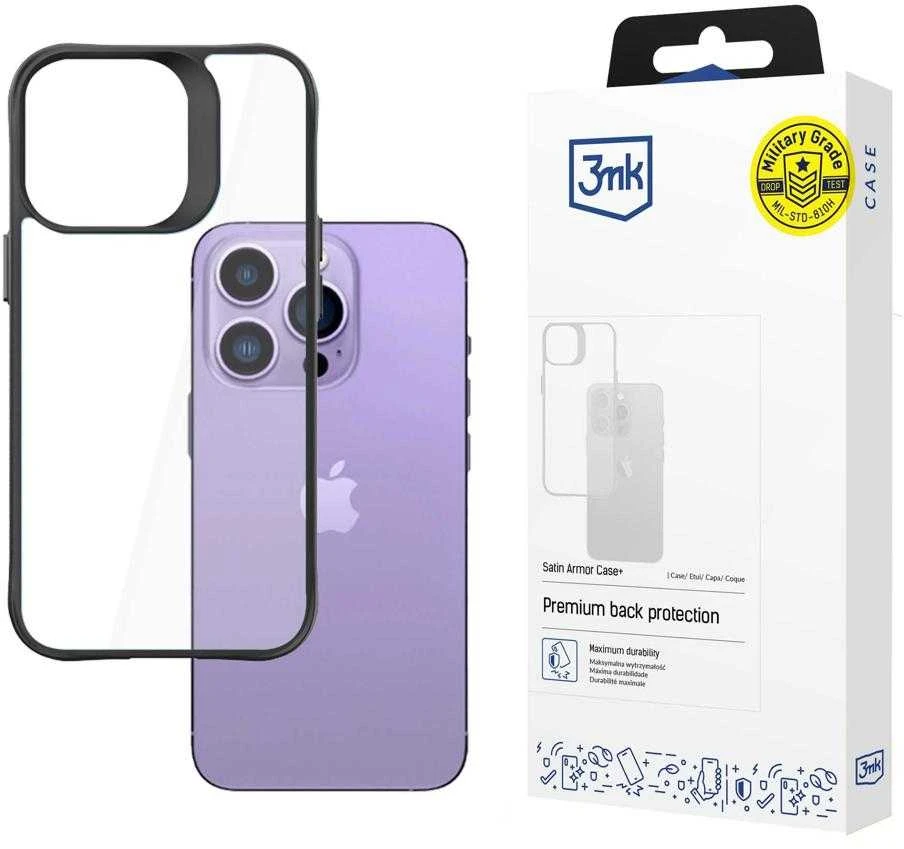 Dėklas 3mk Satin Armor Case+ Apple iPhone 14 Pro Max