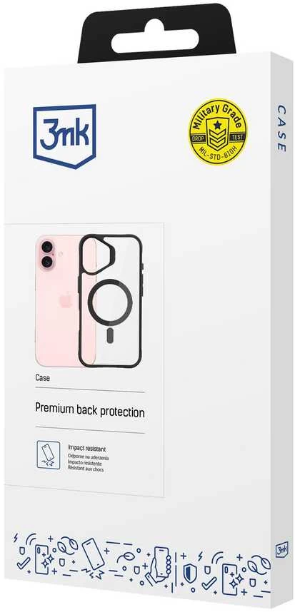 3MK Satin Armor MagDėklas Apple iPhone 16 Plus6.7&8243;