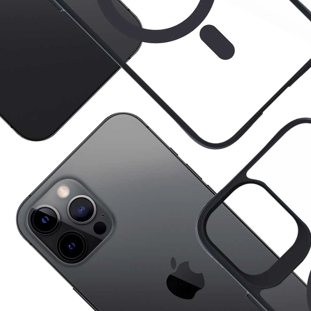 Dėklas 3MK Satin Armor Mag Apple iPhone 12 Pro Max 6,7"