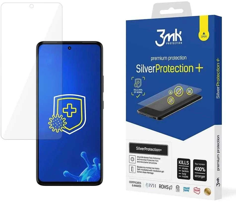 3MK Sidabrinis Protect+ Motorola Moto G72 Plėvelė