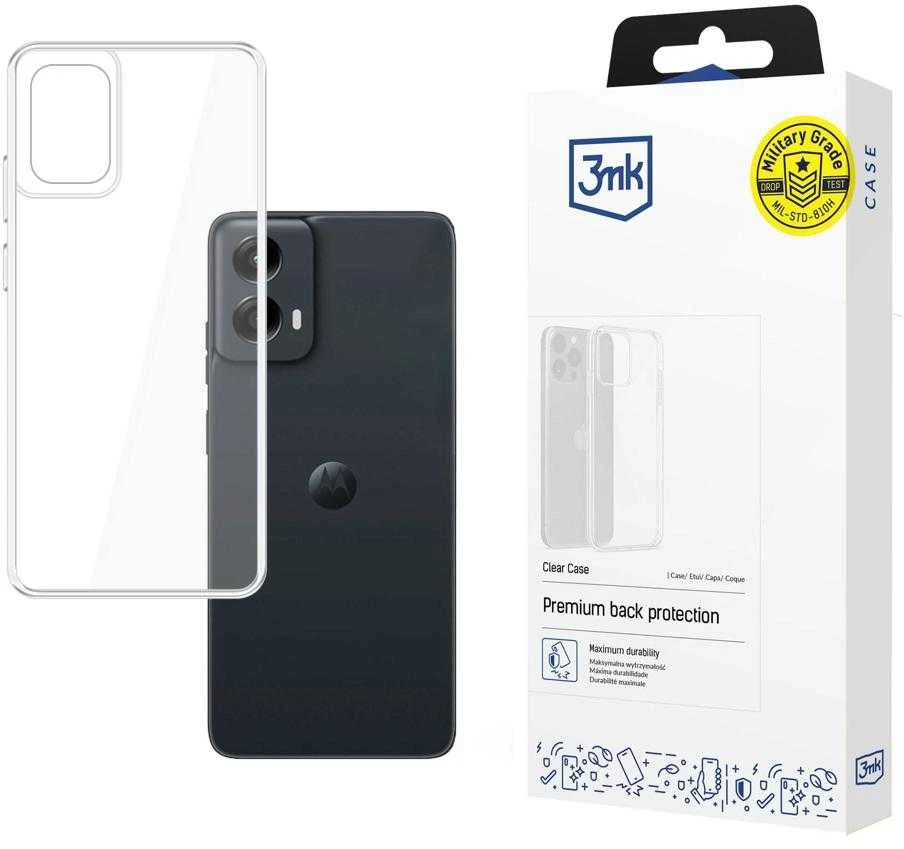 3mk dėklas telefonui skaidrus Motorola Moto G Stylus 5G 2024 - dėklas telefonui skaidrus