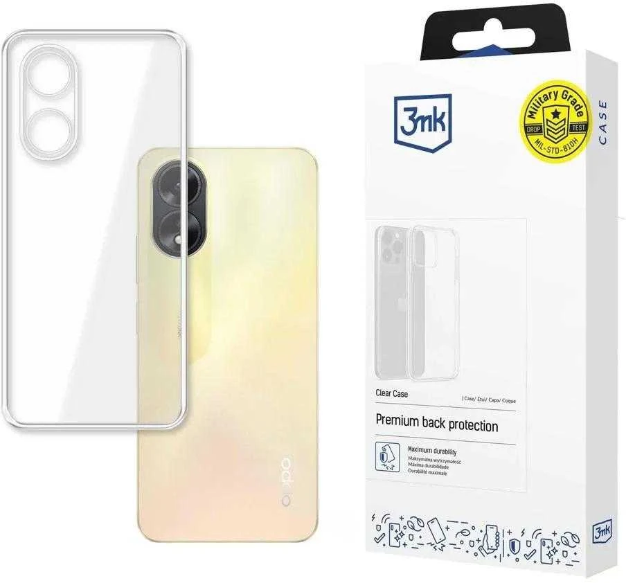 Nezatříděno 3mk Clear Oppo A38 - dėklas telefonui skaidrus