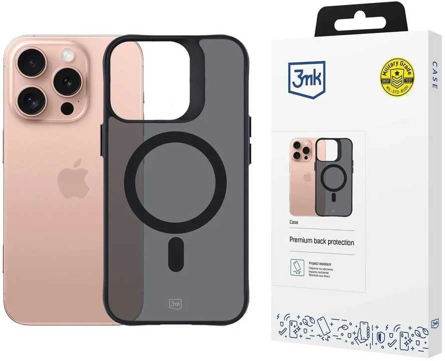 Dėklas 3MK Smoke MagCase iPhone 16 Pro