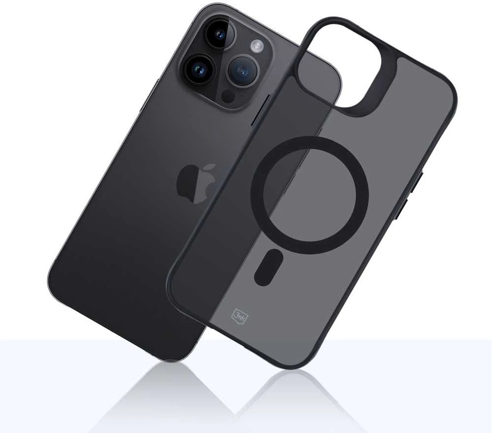 3mk Smoke MagCase with MagSafe Apple iPhone 14 Pro - Semi-dėklas telefonui skaidrus
