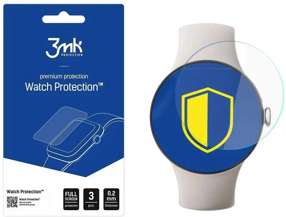 3Mk apsauga „Google Pixel Watch 3“ – 3mk laikrodžio apsaugos ARC