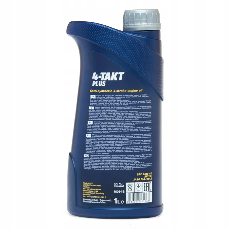 Mannol Alyva keturtakčiams varikliam 4-takt Agro SAE30 1L