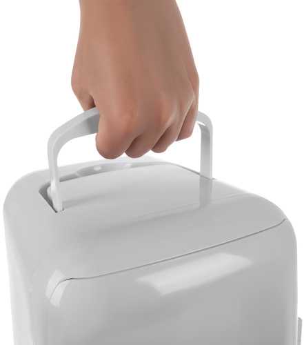 Ruhhy Automobilinis turistinis šaldytuvas/šildytuvas 2in1 12V 220-240 V, Baltas