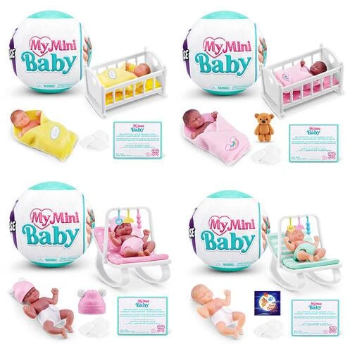 5Surprise Lėlė – kūdikis su priedais 5 Surprise Mini Baby 77487GQ2