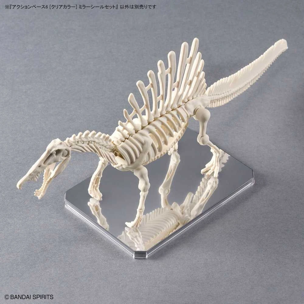 Bandai 6 SKAIDRIOS SPALVOS „ACTION BASIC“ [VEIDRODŽIO LIPDUKŲ RINKINYS]