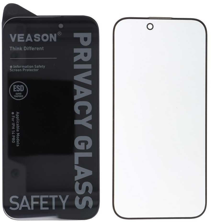 6D Veason Pro Privacy Glass - for Iphone 16 juodas