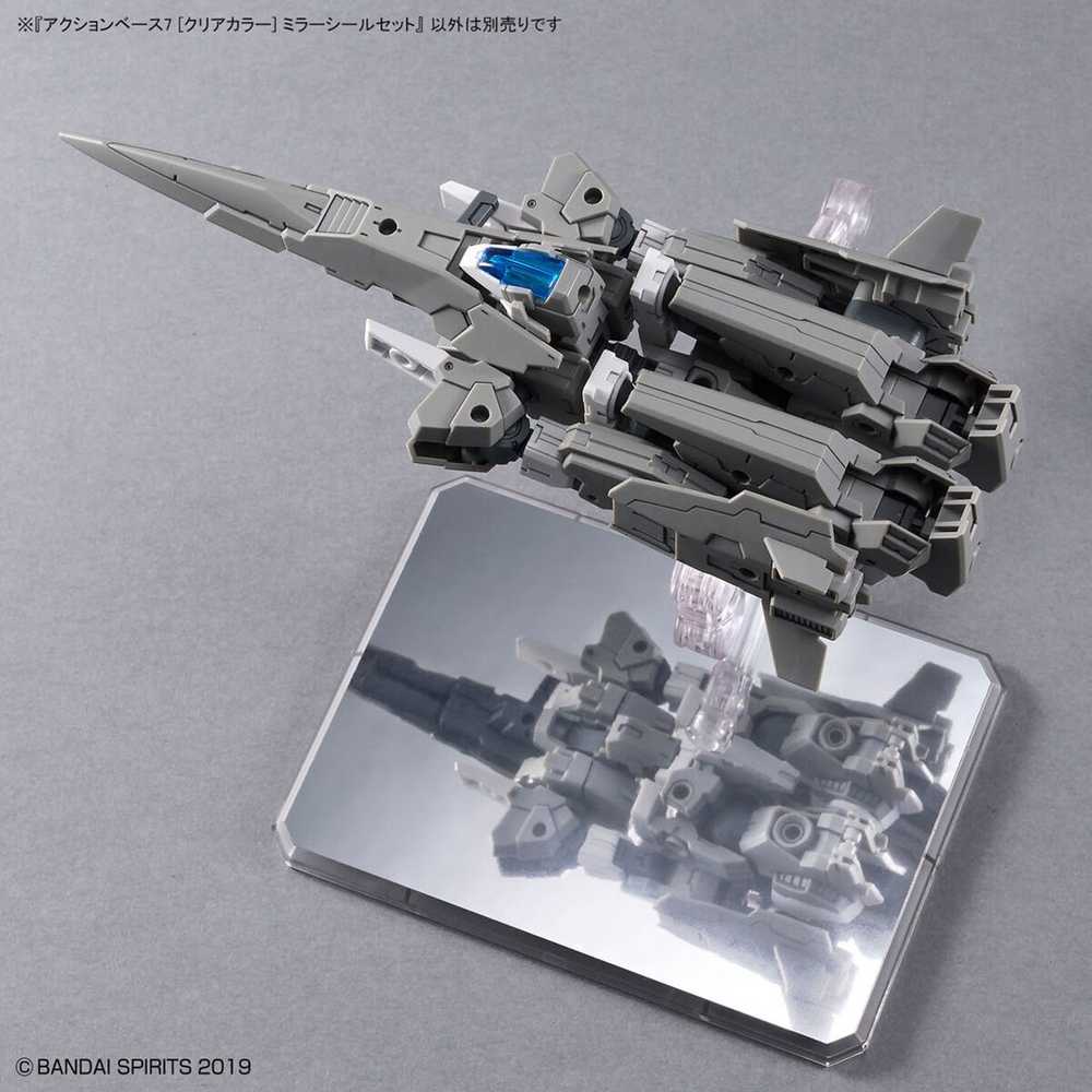 Bandai 7 SKAIDRIOS SPALVOS „ACTION BASE“ [VEIDRODŽIO LIPDUKŲ RINKINYS]