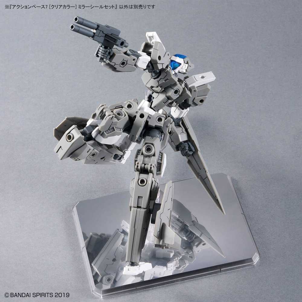 Bandai 7 SKAIDRIOS SPALVOS „ACTION BASE“ [VEIDRODŽIO LIPDUKŲ RINKINYS]