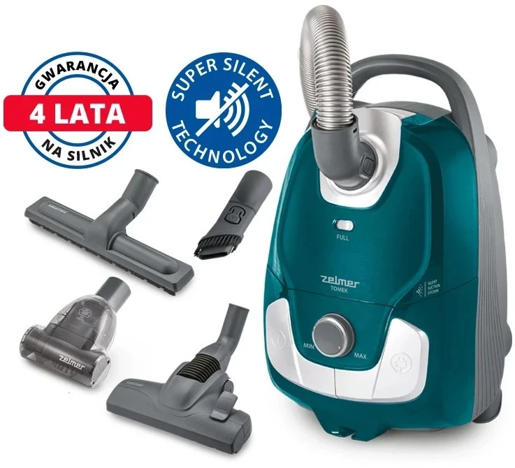 Dulkių siurblys 800W vacuum cleaner Tomek ZVC703 Zelmer