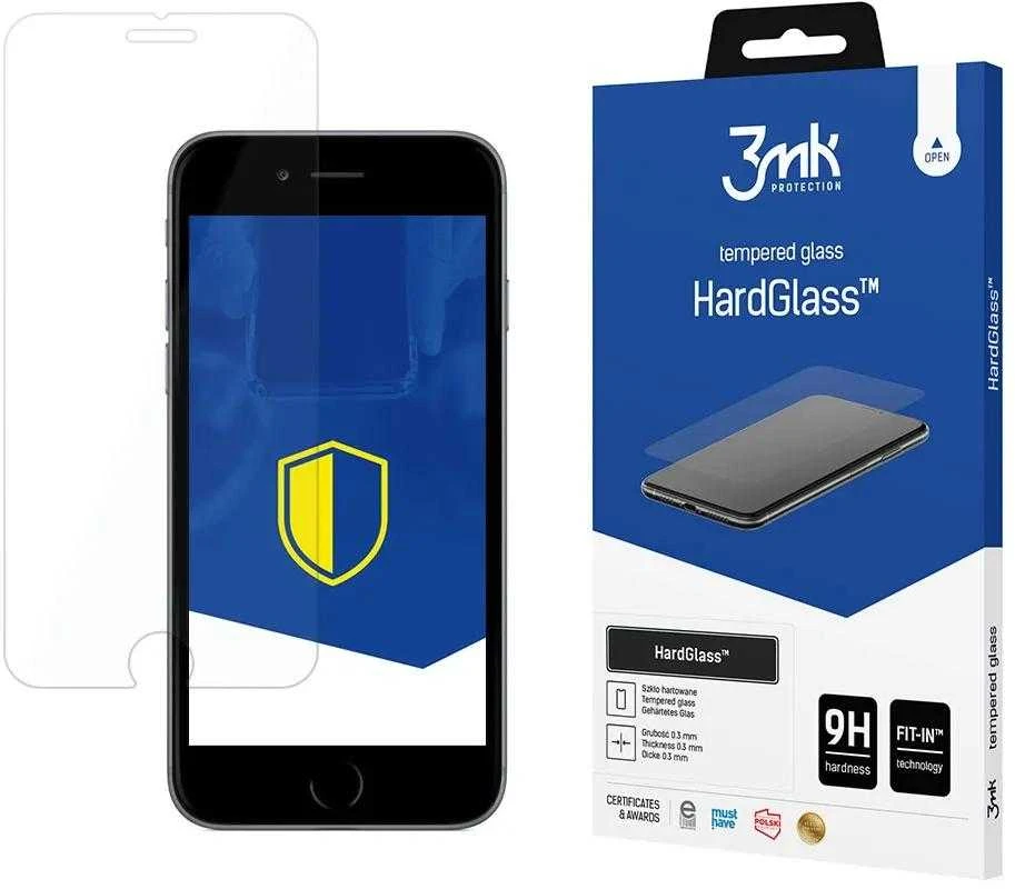 3MK HardGlass ekrano apsauga, Apple, iPhone 7 Plus, grūdintas stiklas, skaidrus