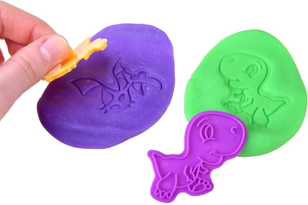 Jokomisiada Plastikinių masinių dinozaurų formų rinkinys