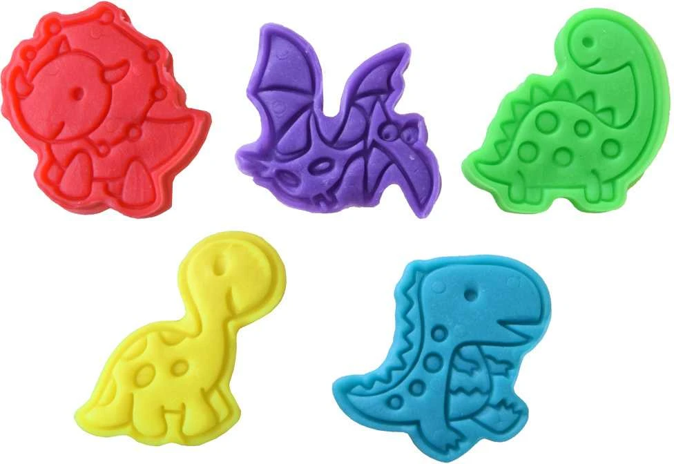 Jokomisiada Plastikinių masinių dinozaurų formų rinkinys