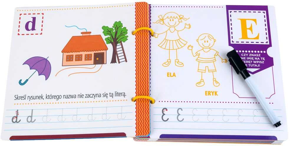 KNYGA Multigra Nuo A iki Z albumas, skirtas mokytis rašyti