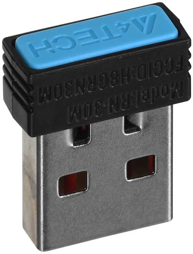 A4Tech G3-280N pelė Ambidextrous RF Optinė belaidė 2000 DPI