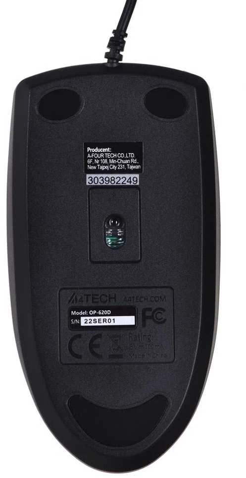 USB Pelė A4-Tech EVO Opto Ecco 612D juoda