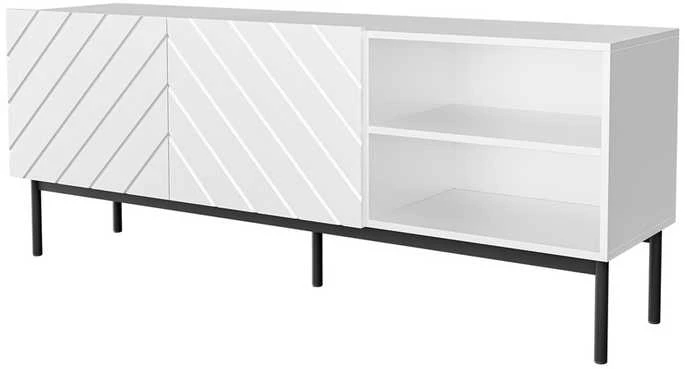 Laikiklis Cama Meble TV Spintelė - Abergo 150x42x60 Cm Balta
