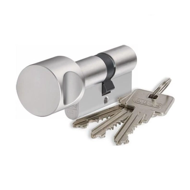 Spynos cilindras Abus KE60, 90 mm, nikeliuota