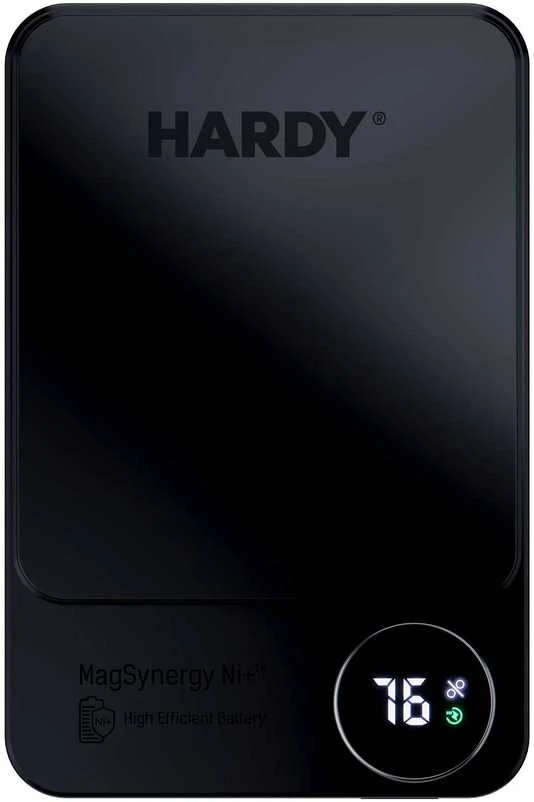 3Mk apsaugos priedai - 3mk HARDY MagSynergy Ni+ 5000mAh 22.5W USB 1C1L-Juodas