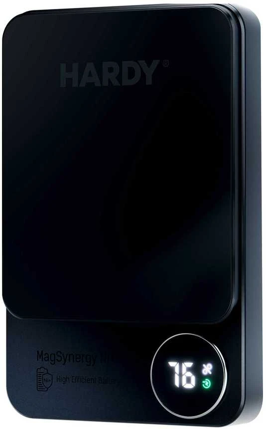 3Mk apsaugos priedai - 3mk HARDY MagSynergy Ni+ 5000mAh 22.5W USB 1C1L-Juodas