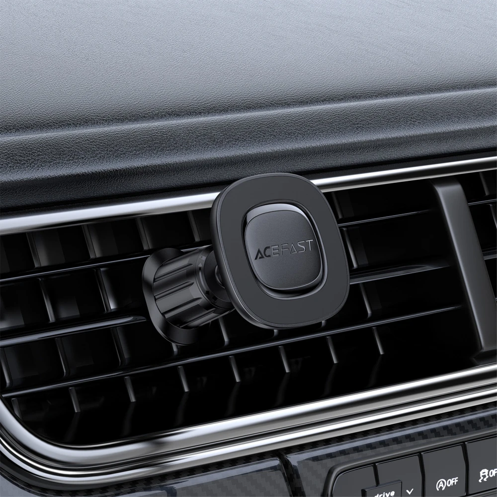 Automobilinis telefono laikiklis Acefast D44 (air vent) juodas