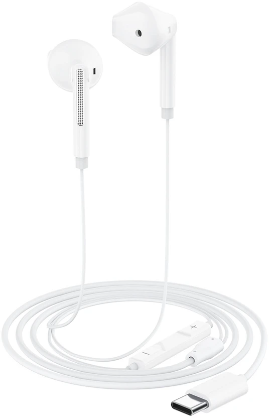 Acefast L13 In-Ear Ausinės su laidu with USB-C Mikrofonas - Baltas