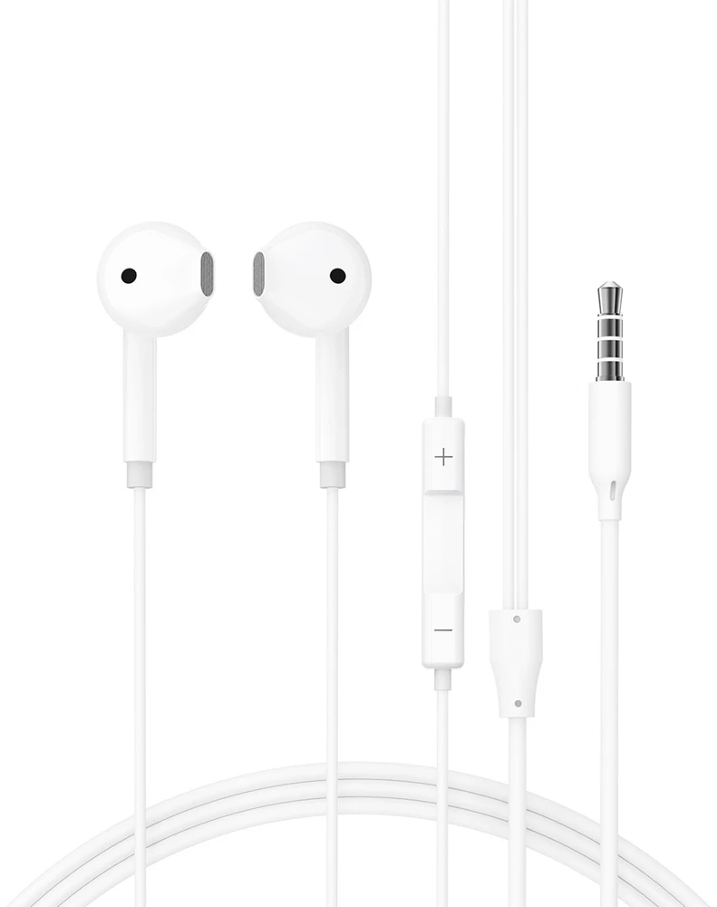 Acefast L14 į ausis įkišamos su laidu ausinės with 3.5 mm mini jack microphone - baltas