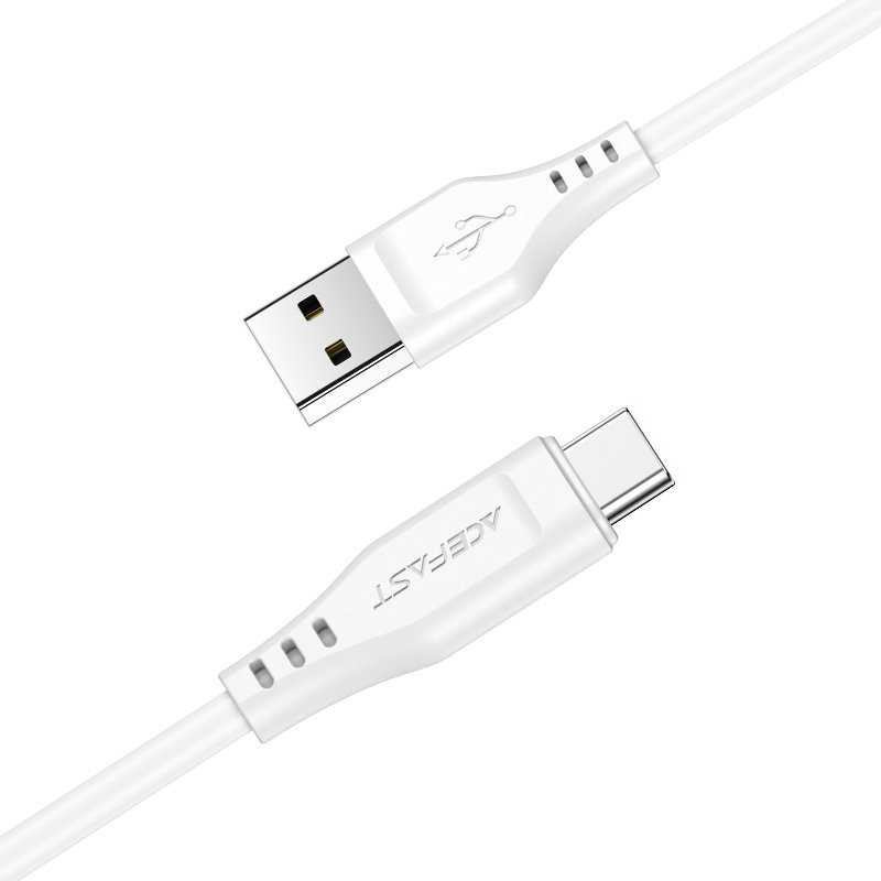 USB-C – USB-C UGREEN Acefast C3-04 1.2 m, 60 W (juoda)