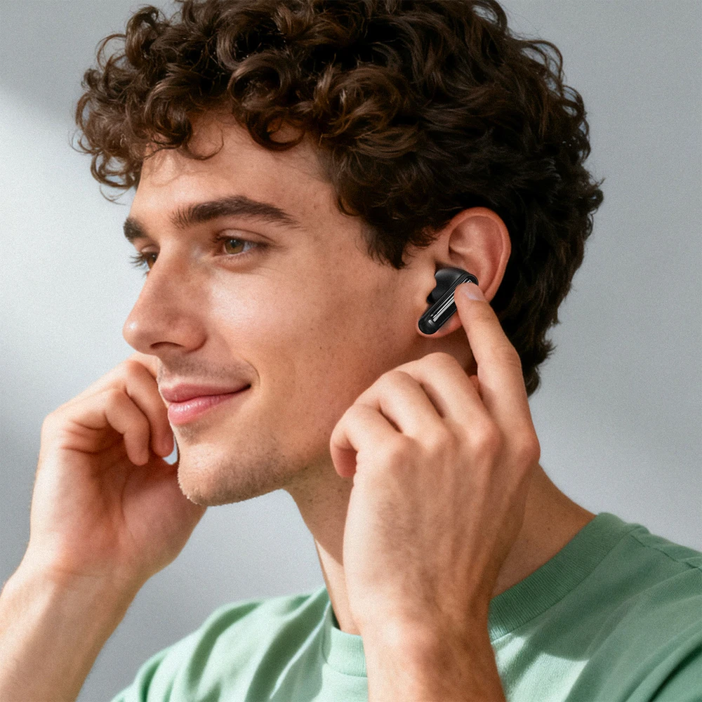Acefast W8 TWS In-Ear Belaidės Ausinės with ANC ENC AI Translation - Juodas