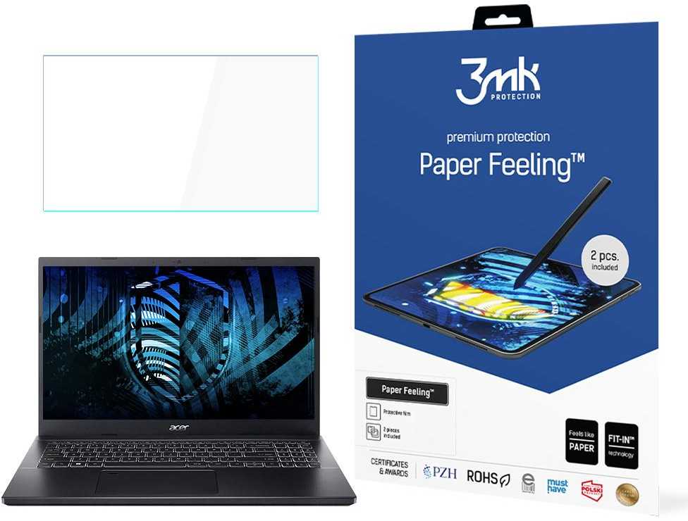 3Mk Protection Acer Aspire 7 - iki 17" 3mk Paper Feeling