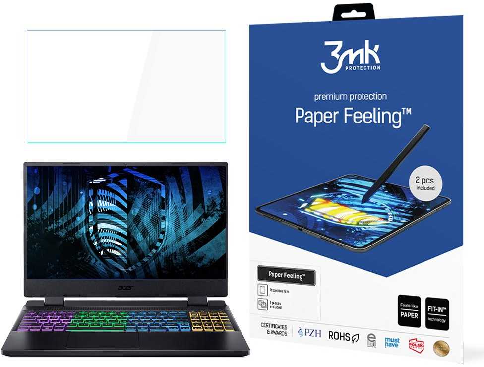 3Mk Protection Acer Nitro 5 15,6" - iki 17" 3mk Paper Feeling
