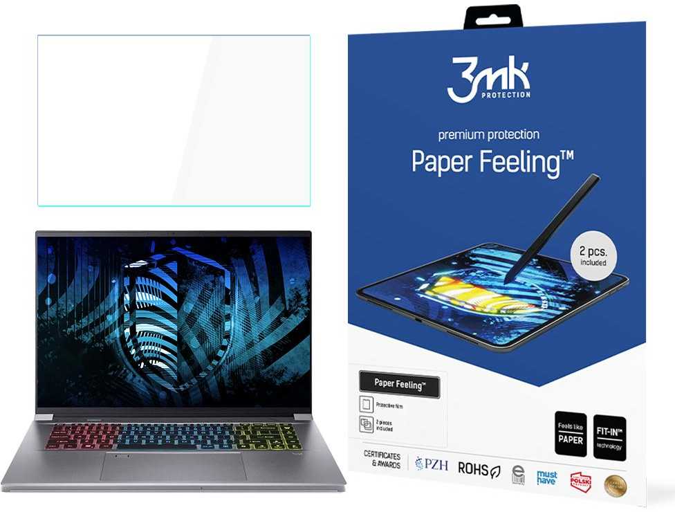 3Mk Protection Acer Predator Triton 16 - iki 17" 3mk Paper Feeling
