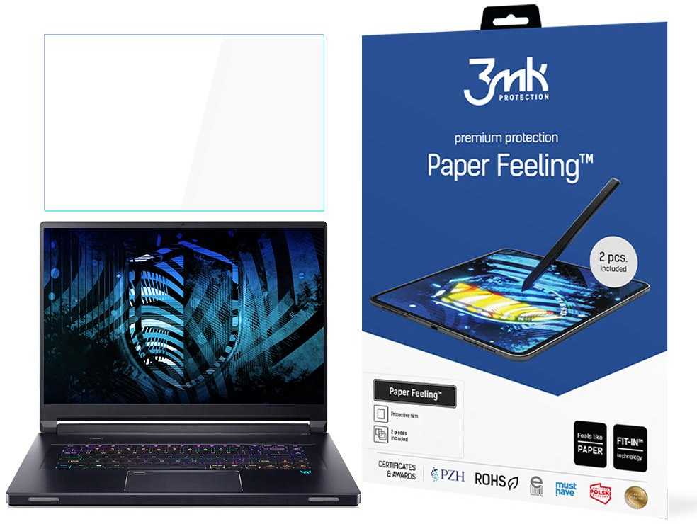 3Mk Protection Acer Predator Triton 17X - iki 19" 3mk Paper Feeling